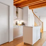 Alpena Homes, Zentrum, Domblick, Kueche Apartment Linz