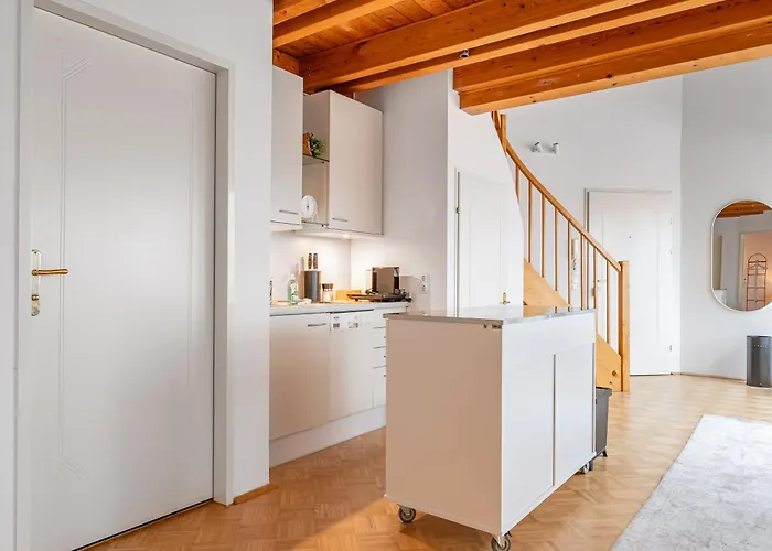 Alpena Homes, Zentrum, Domblick, Kueche Apartmán Linec